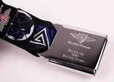 Buckle-Down Black Panther Belt