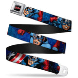 Buckle-Down Captain America Belt