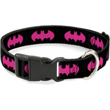 Plastic Clip Collar - Batman Signal- S 9-15''