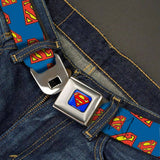 Buckle-Down Superman Super Shield Belt