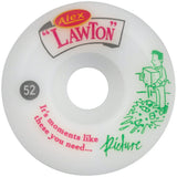Picture Wheel Co. Alex Lawton Moments Skateboard Wheels - 52mm