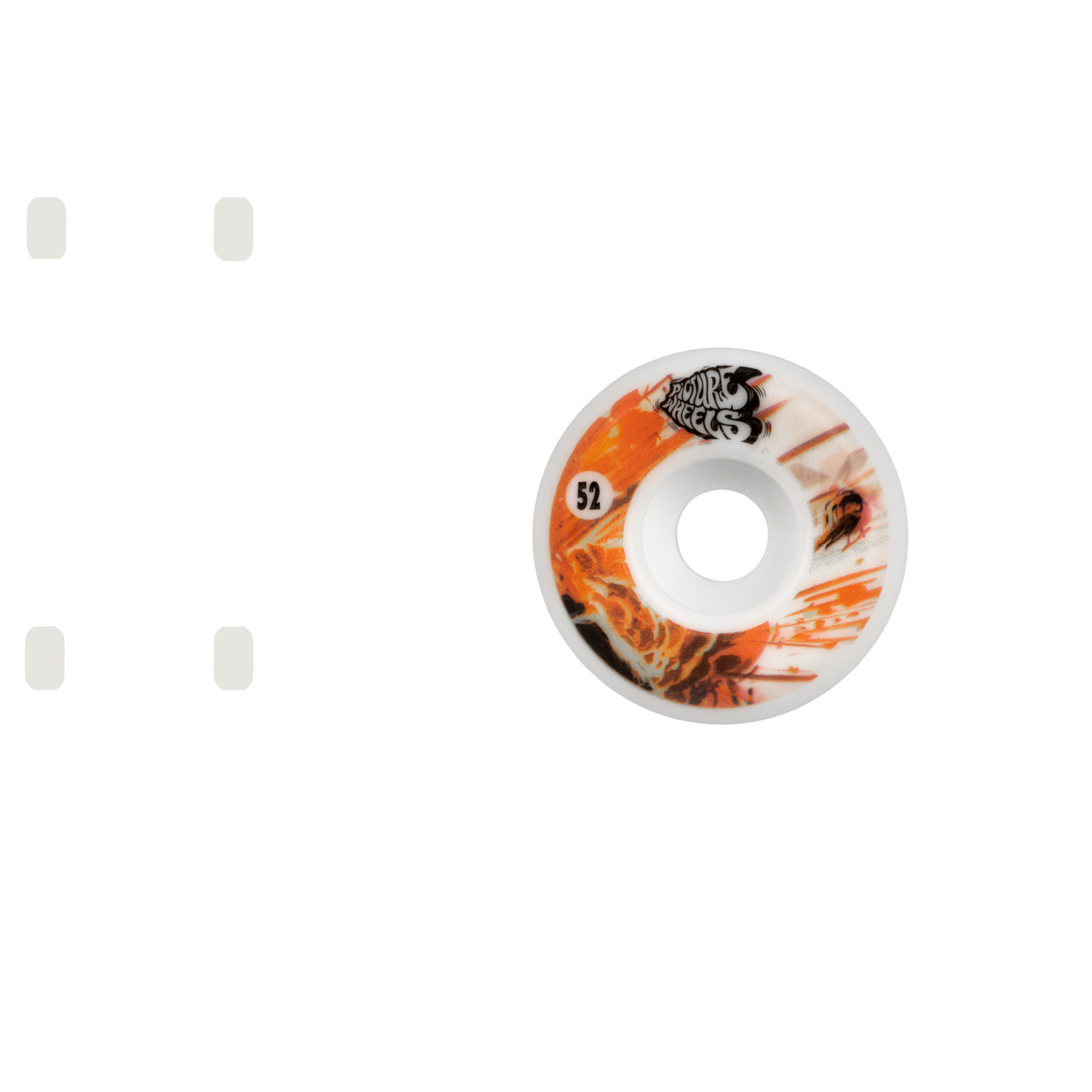 Picture Wheel Co. Kung Fu Drifters Chopper Skateboard Wheels - 52mm