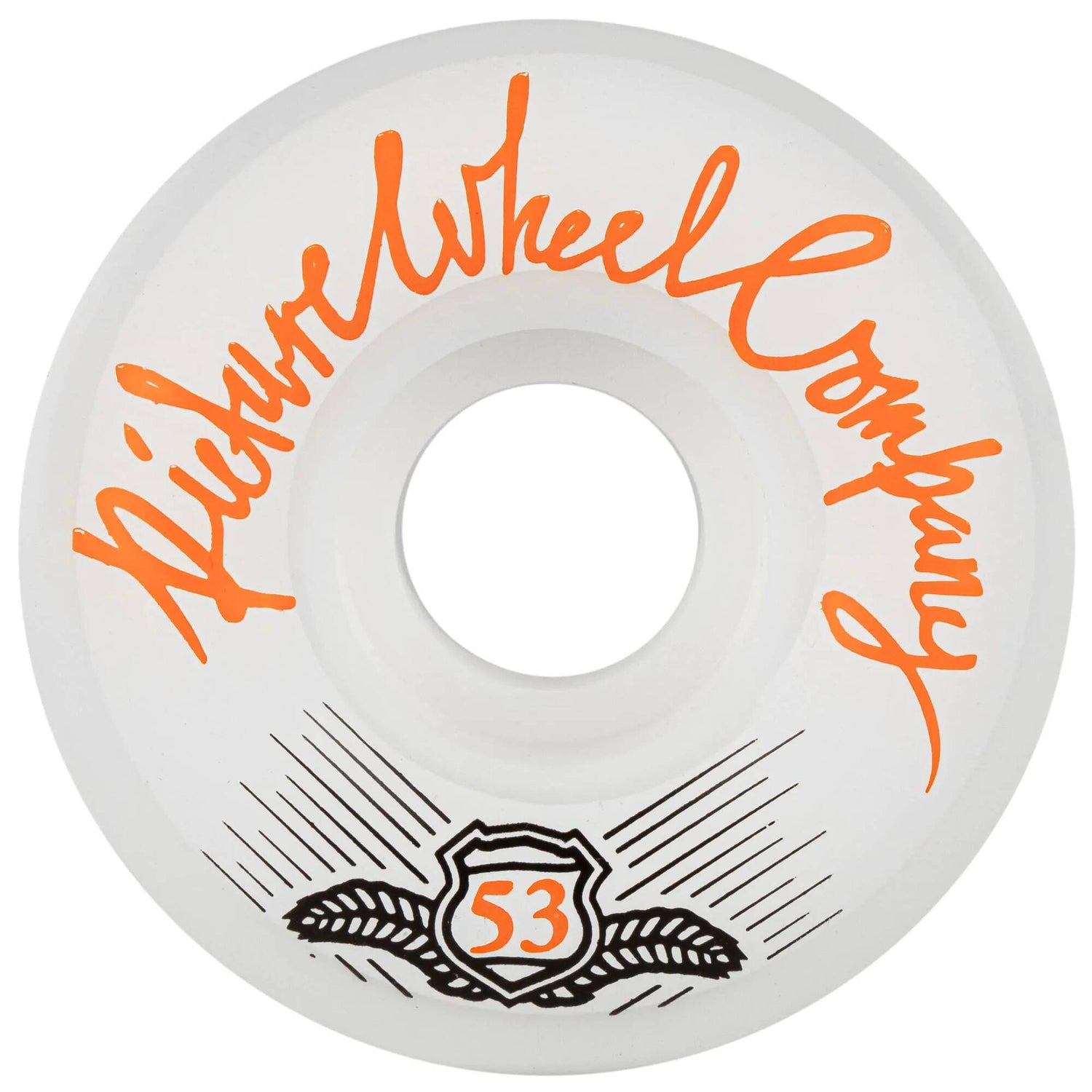 Picture Wheel Co. POP Skateboard Wheels - Tangerine 53mm