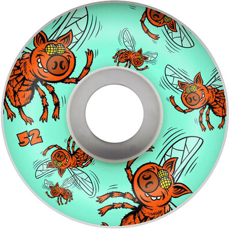 Pig Wheels Pigs Fly Skateboard Wheels - 52mm