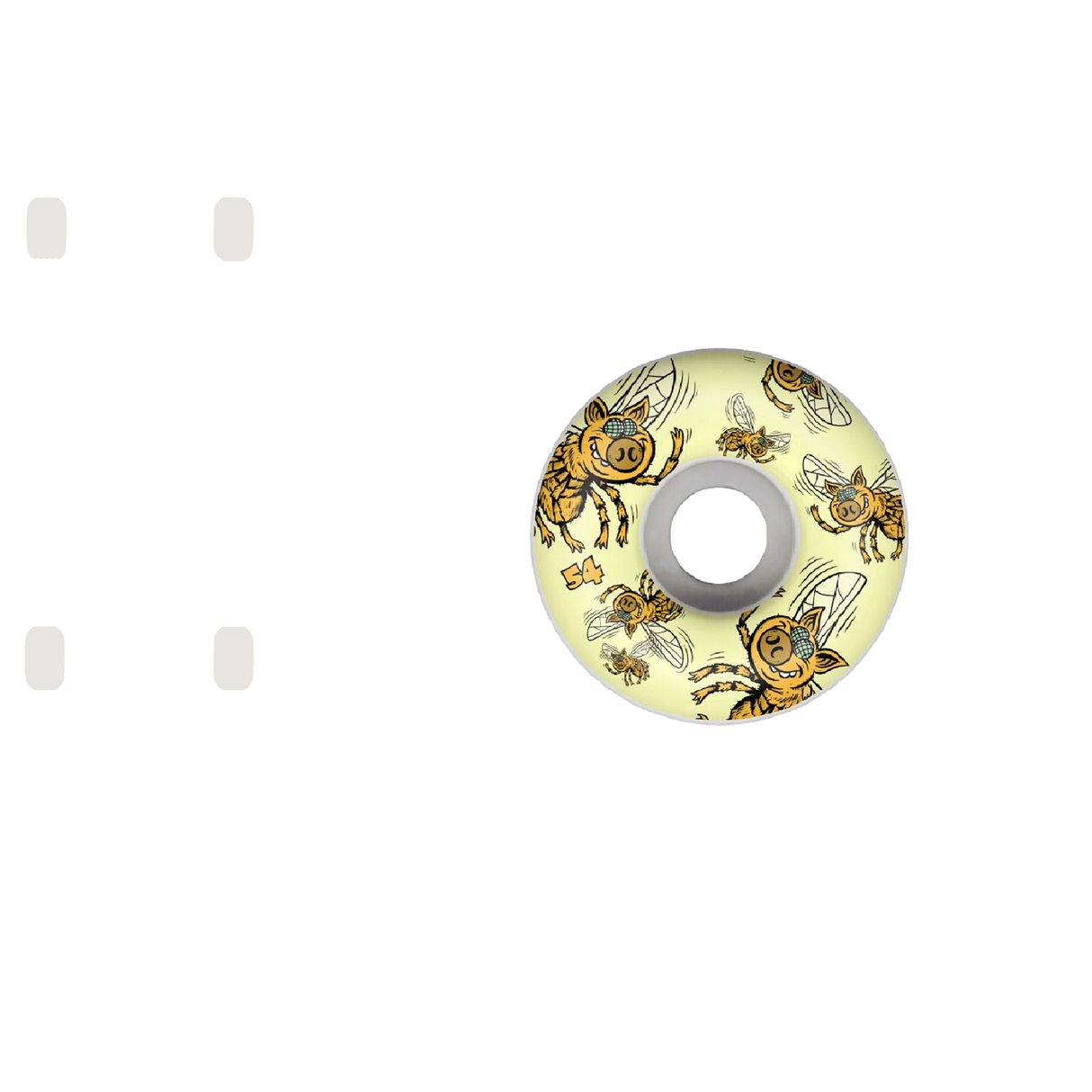 Pig Wheels Pigs Fly Skateboard Wheels - 54mm