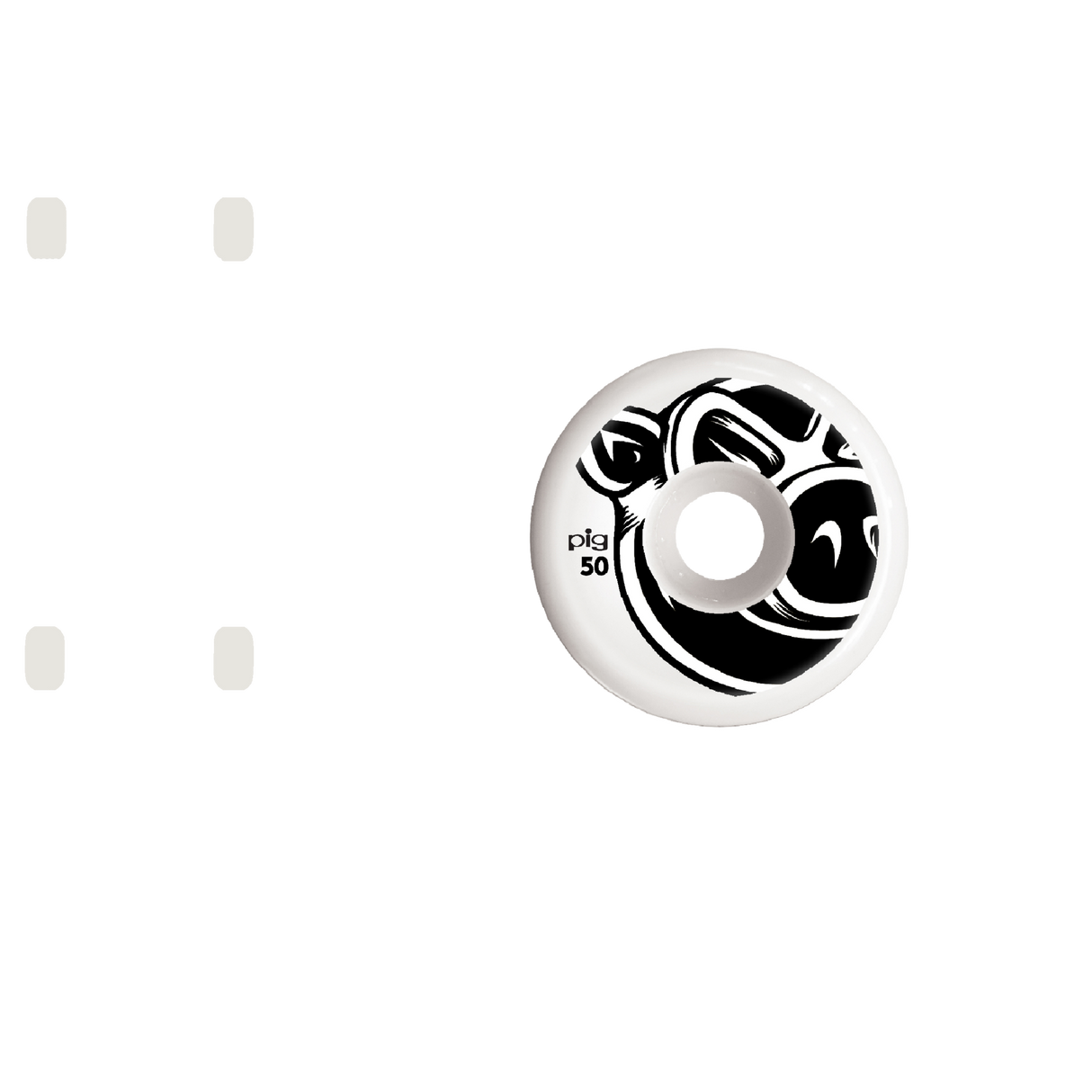 Pig Wheels Head C-Line Skateboard Wheels - 50mm