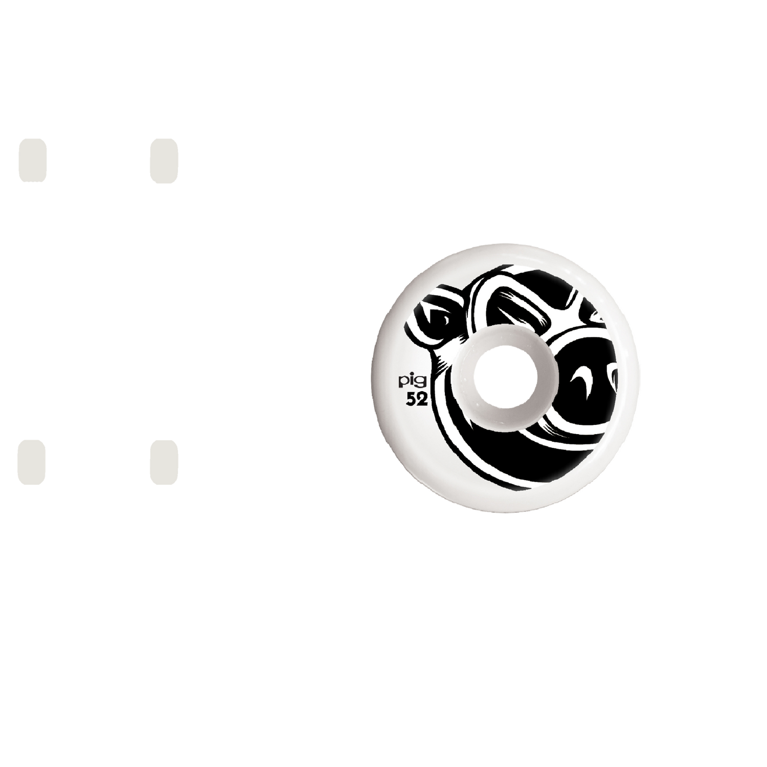 Pig Wheels Head C-Line Skateboard Wheels - 52mm
