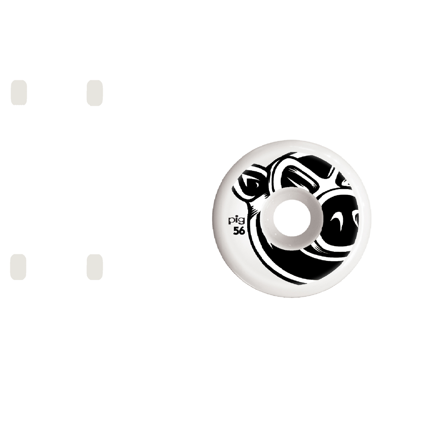 Pig Wheels Head C-Line Skateboard Wheels - 56mm