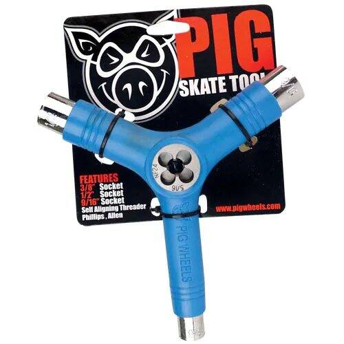 Pig Skateboard Tool - Blue