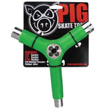 Pig Skateboard Tool - Green