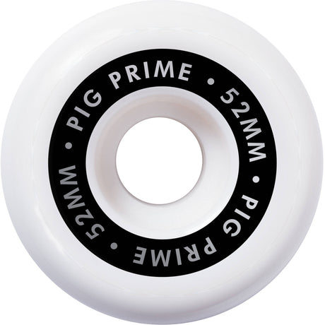 Pig Wheels Prime Skateboard Wheels - 52mm (Pack of 4)