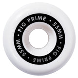 Pig Wheels Prime Skateboard Wheels - 55mm (Pack of 4)