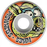 Pig US Made Toxic Skateboard Wheels 53mm - Orange