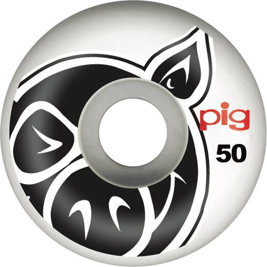 Pig Head Natural Wheels - 50mm