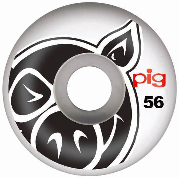 Pig Head Natural Wheels - 56mm