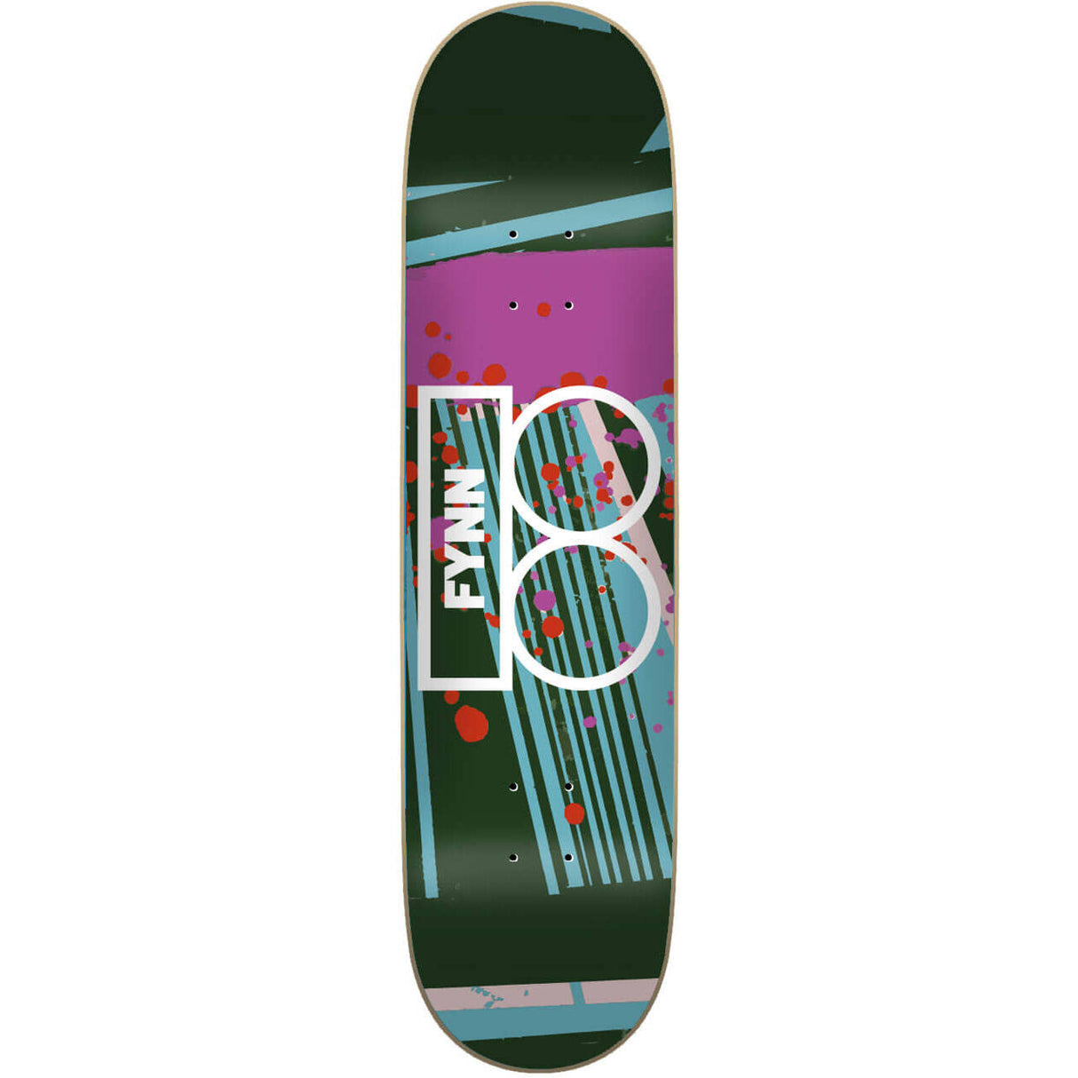 Plan B Mixed Media Skateboard Deck - Fynn 8.25"