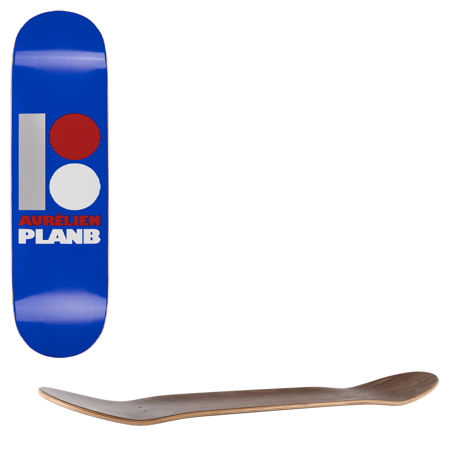 Plan B Original Skateboard Deck - Aurelien 8"