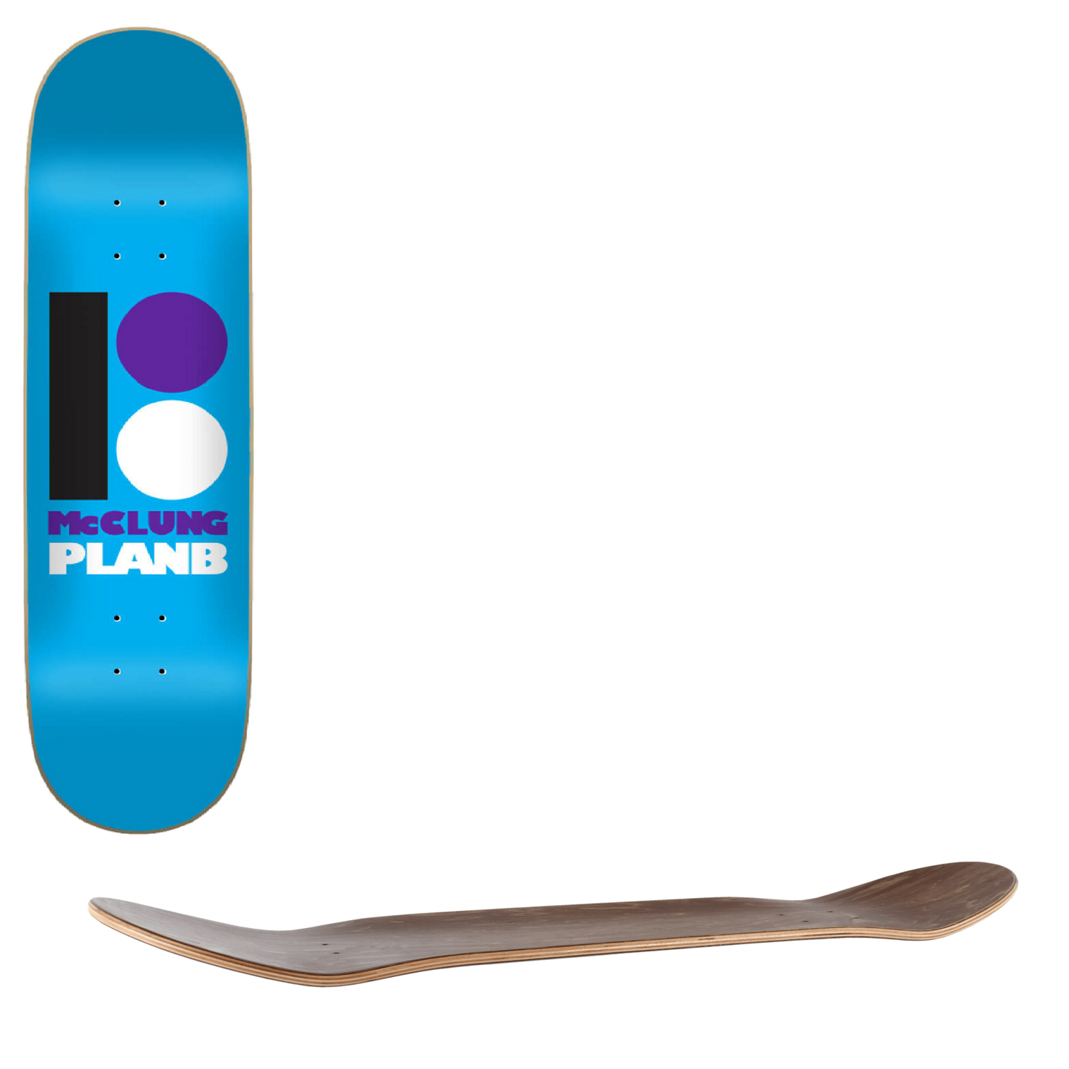 Plan B Original Skateboard Deck - McClung 8.125