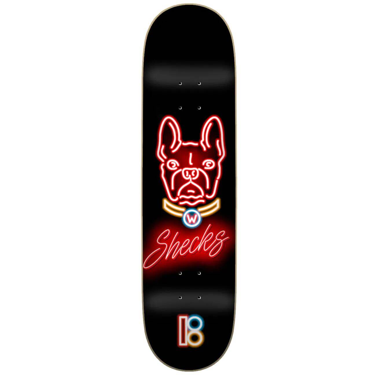 Plan B Sheckler Neon Skateboard Deck - 8.125''
