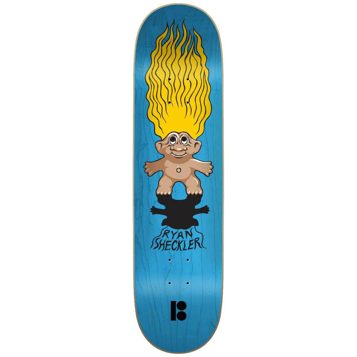 Plan B Sheckler Trolls Skateboard Deck - 8''