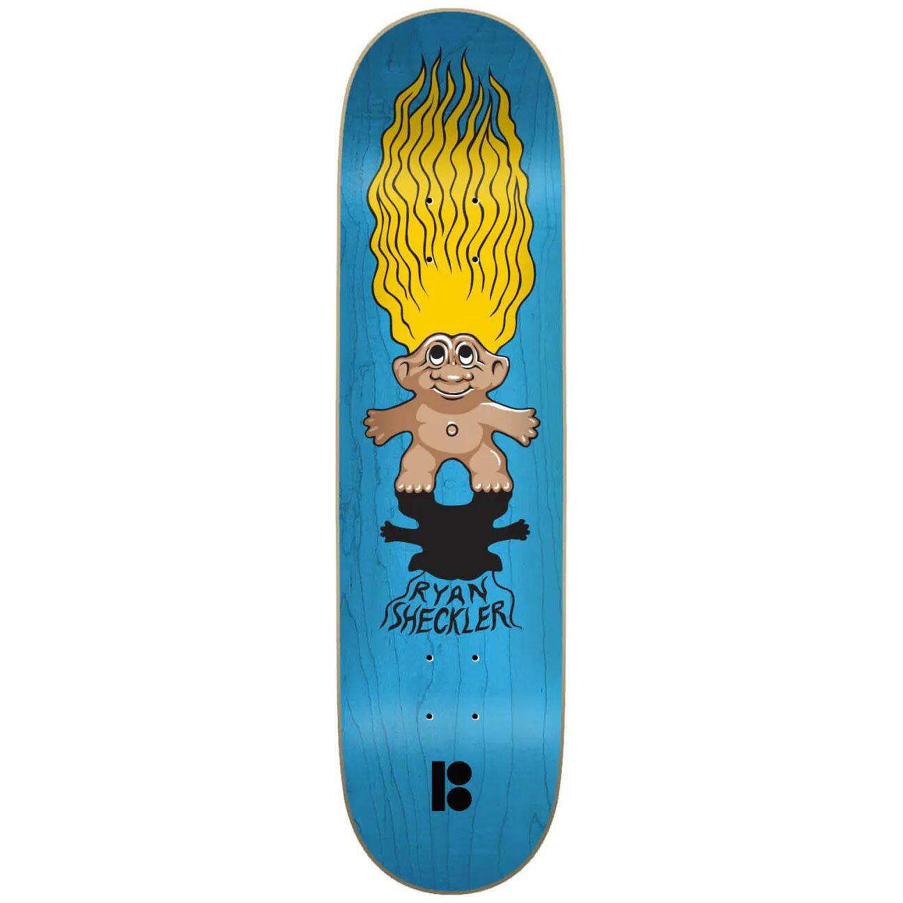 Plan B Sheckler Trolls Skateboard Deck - 8''
