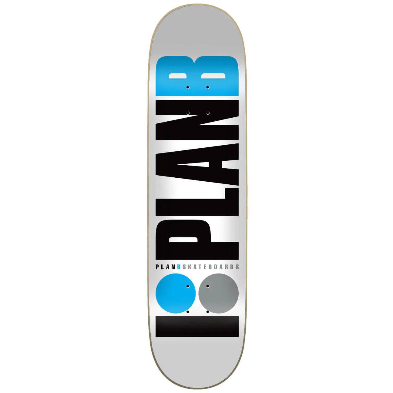 Plan B Team Skateboard Deck - Blue 8.25''
