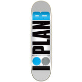 Plan B Team Skateboard Deck - Blue 8.25''