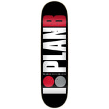 Plan B Team Skateboard Deck - Red 7.75''