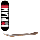 Plan B Team Skateboard Deck - Red 7.75''