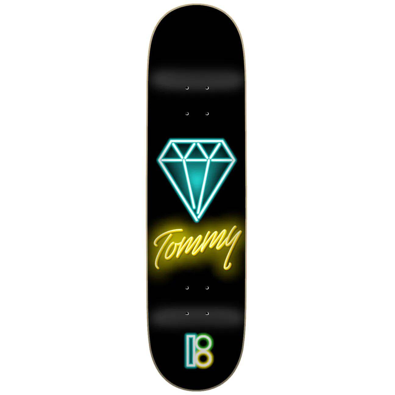 Plan B Tommy Neon Skateboard Deck - 8.25''