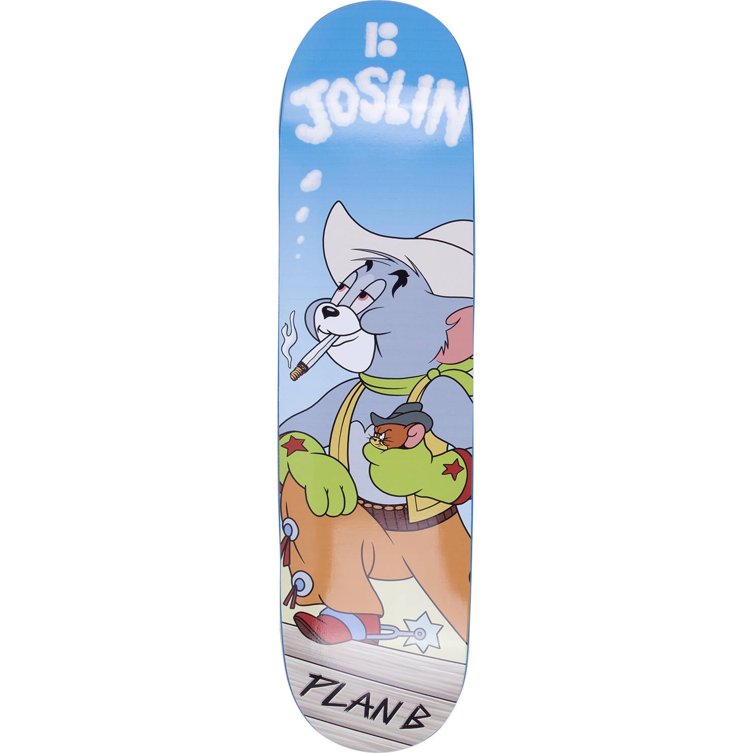 Plan B Cat and Mouse Skateboard Deck - Joslin 8"