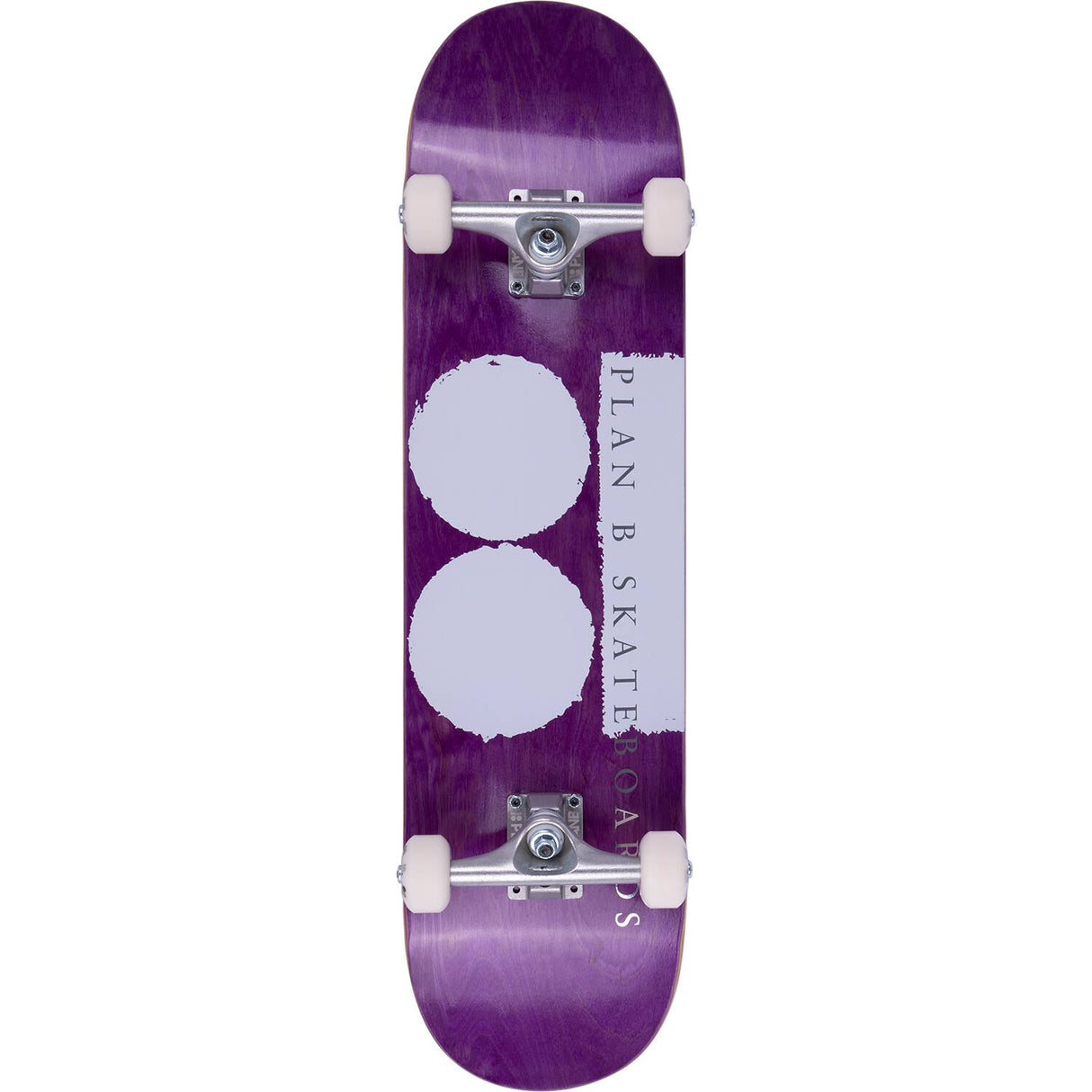 Plan B Rough Original Complete Skateboard - Purple 8"