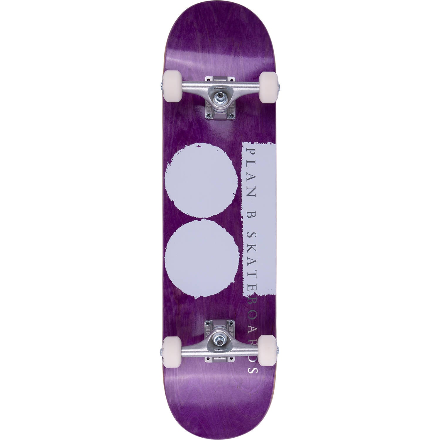 Plan B Rough Original Complete Skateboard - Purple 8"
