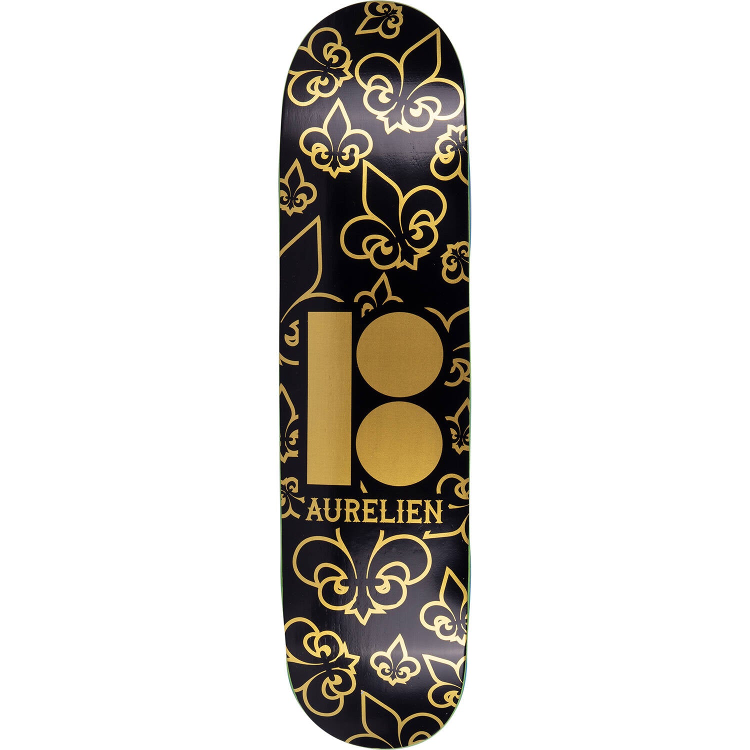 Plan B Symbols Skateboard Deck - Giraud Fleur De Lis 8"