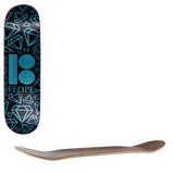 Plan B Symbols Skateboard Deck - Gustavo Diamonds 7.87"