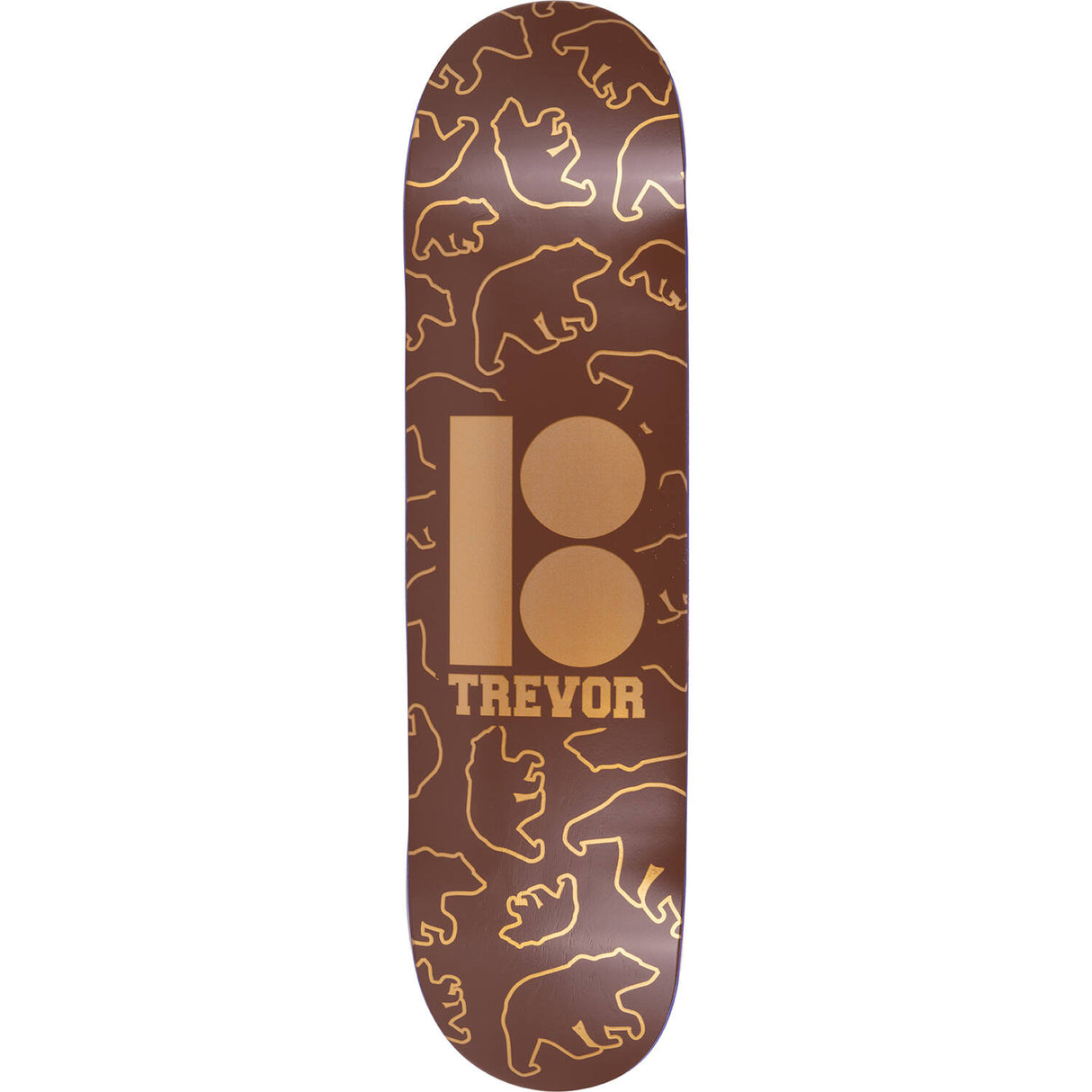 Plan B Symbols Skateboard Deck - Trevor Bears 8.25"