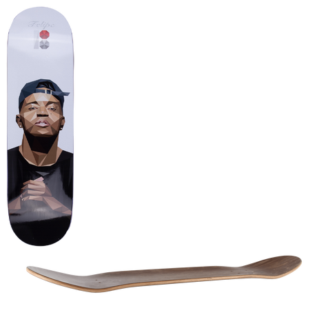 Plan B ALF Skateboard Deck - Gustavo 7.75"