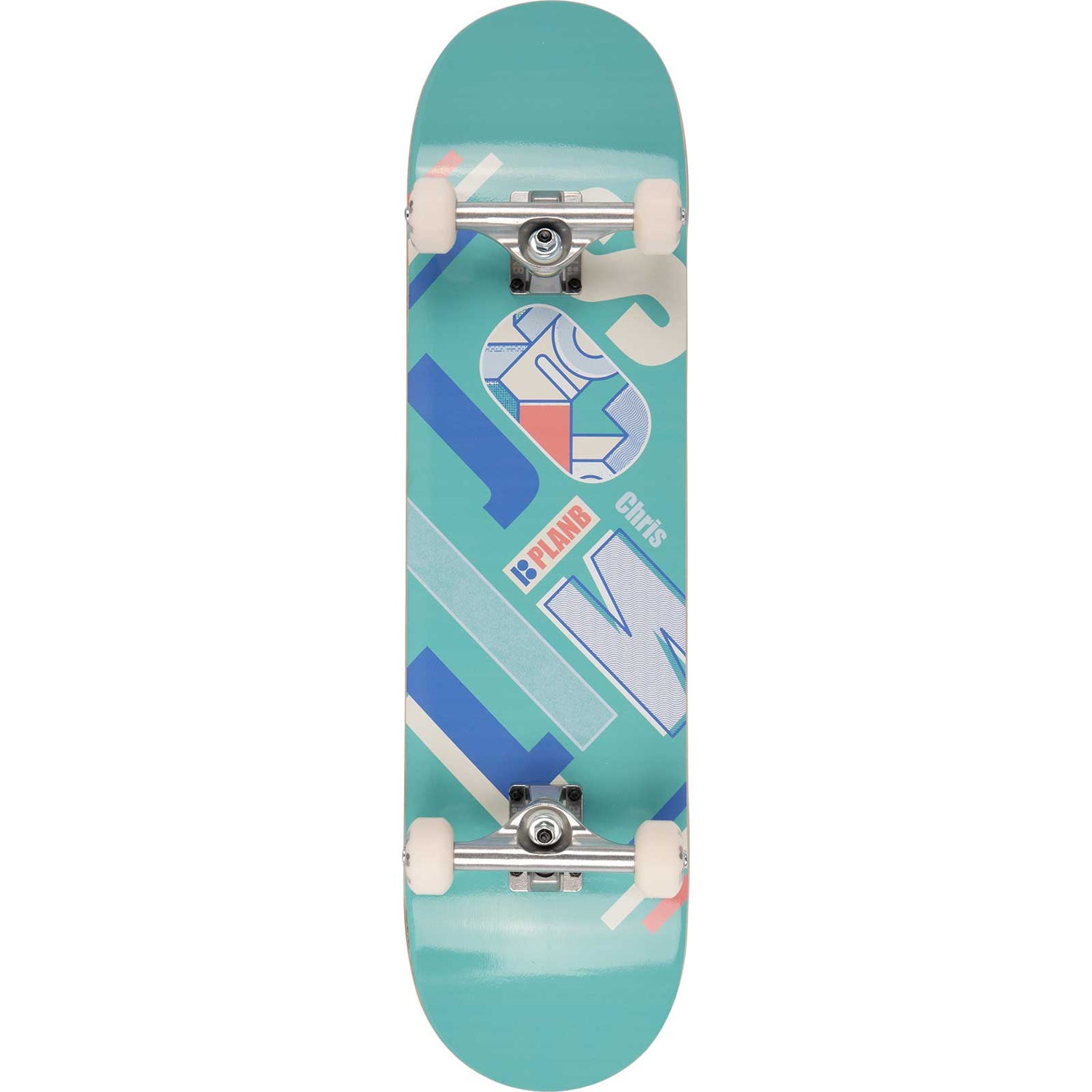 Plan B Diagonals Complete Skateboard - Joslin 8"