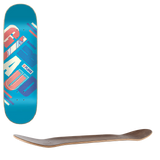 Plan B Diagonals Skateboard Deck - Giraud 8"