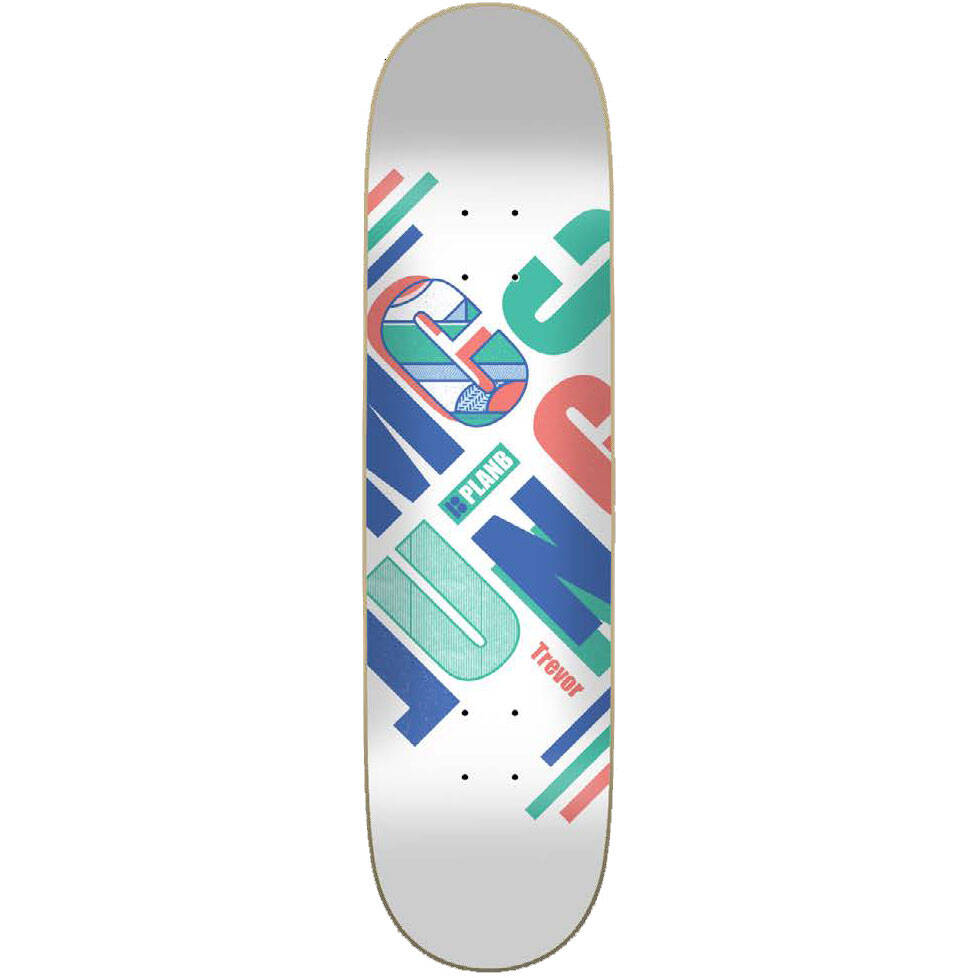 Plan B Diagonals Skateboard Deck - McClung 8.25"