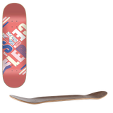 Plan B Diagonals Skateboard Deck - Sheckler 8"