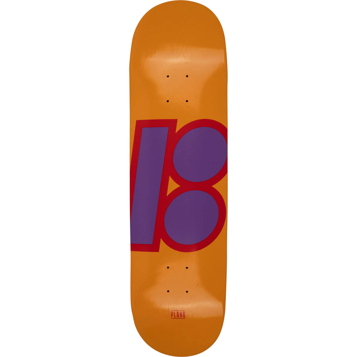 Plan B Full Dipper Shifted Skateboard Deck - Yellow 8.5"