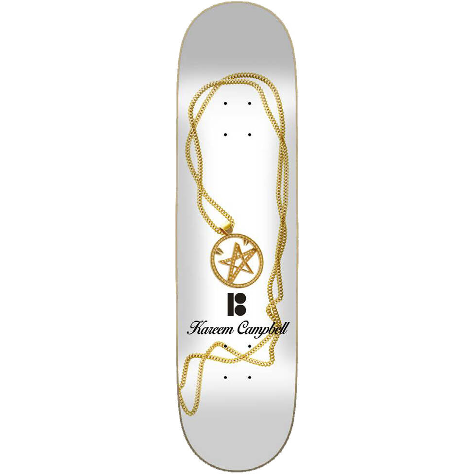 Plan B Gold Skateboard Deck - Campbell 8"
