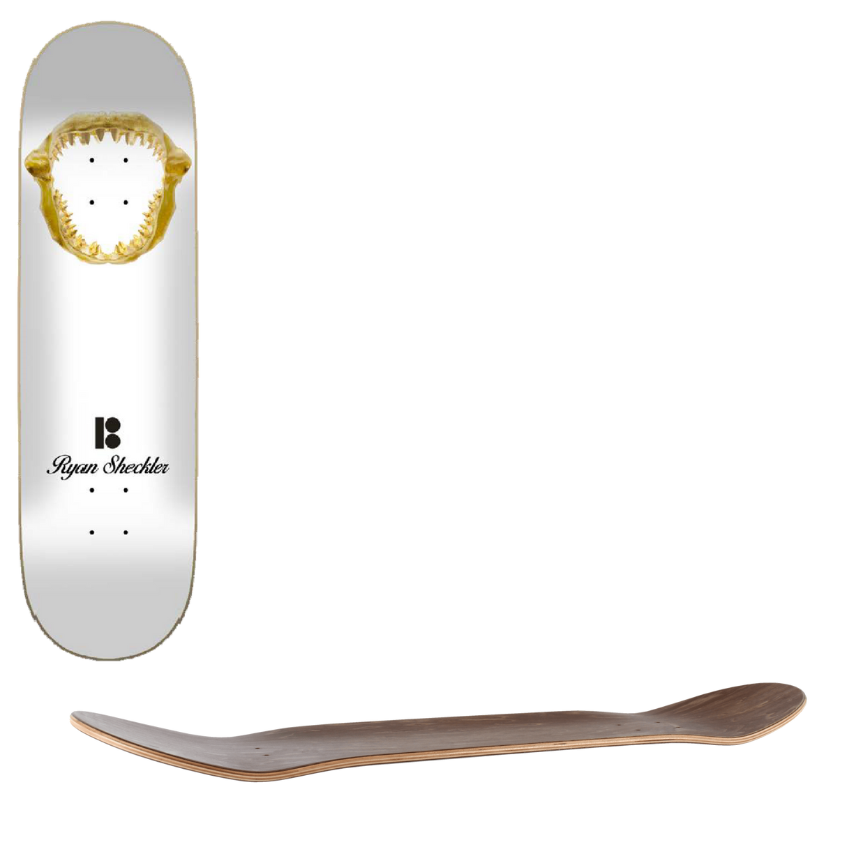Plan B Gold Skateboard Deck - Sheckler 8"