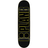 Plan B Impulse Skateboard Deck - 8"