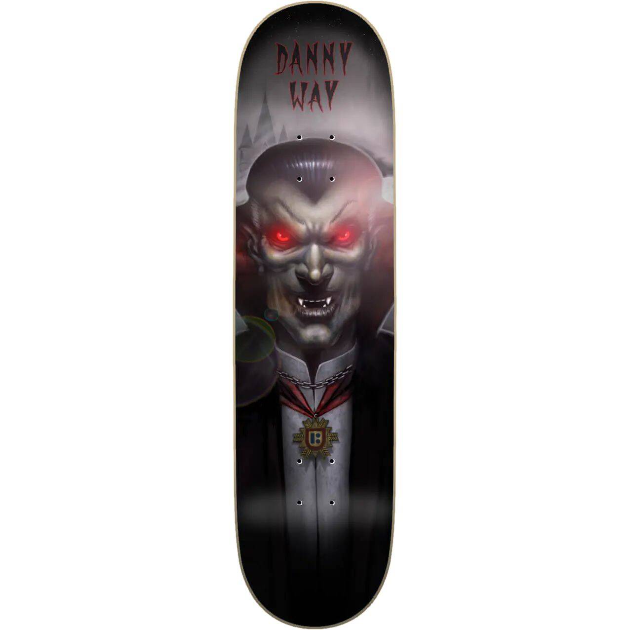 Plan B Dracula Skateboard Deck - Danny 8.5''