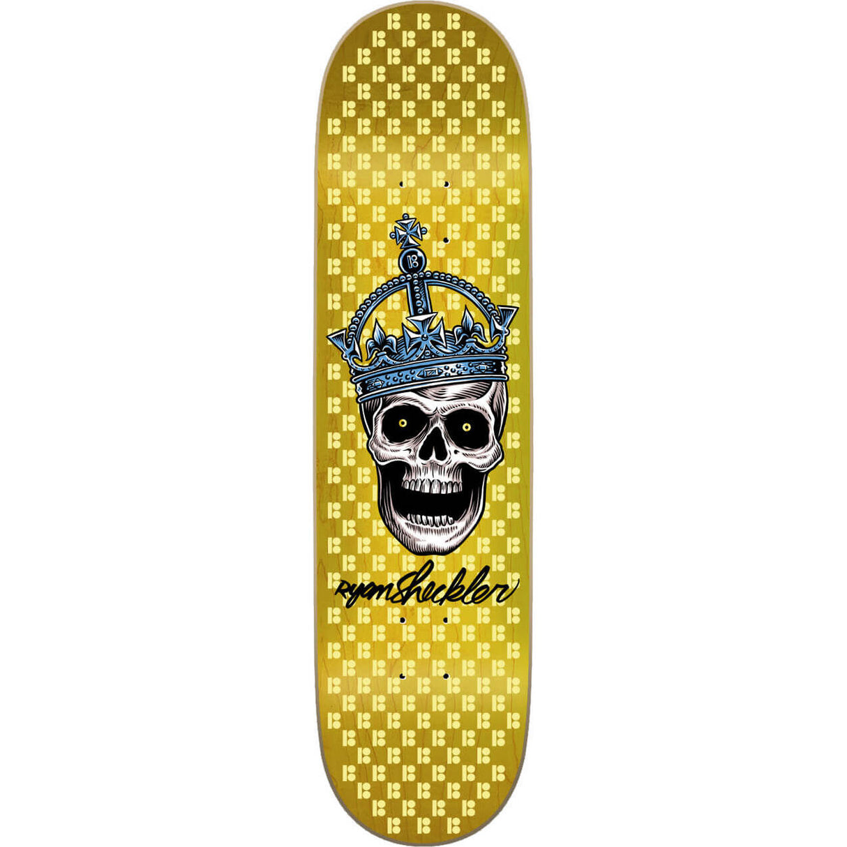 Plan B Skull King Skateboard Deck - Sheckler 8''