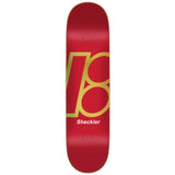 Plan B Team Foil Skateboard Deck - Sheckler 8.25''