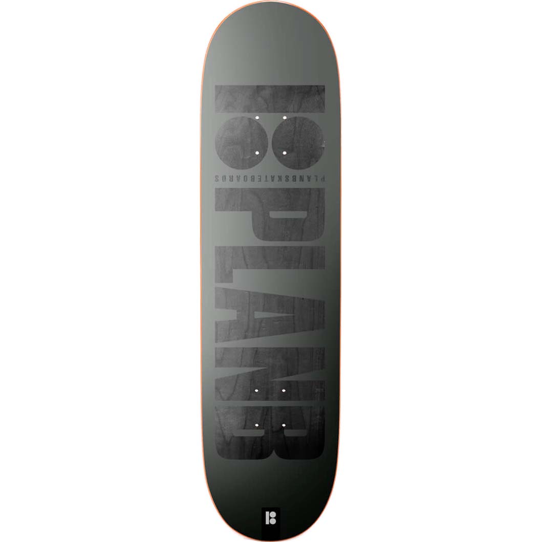 Plan B Team Grain Skateboard Deck - Black 8.75"
