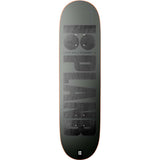 Plan B Team Grain Skateboard Deck - Black 8.75"